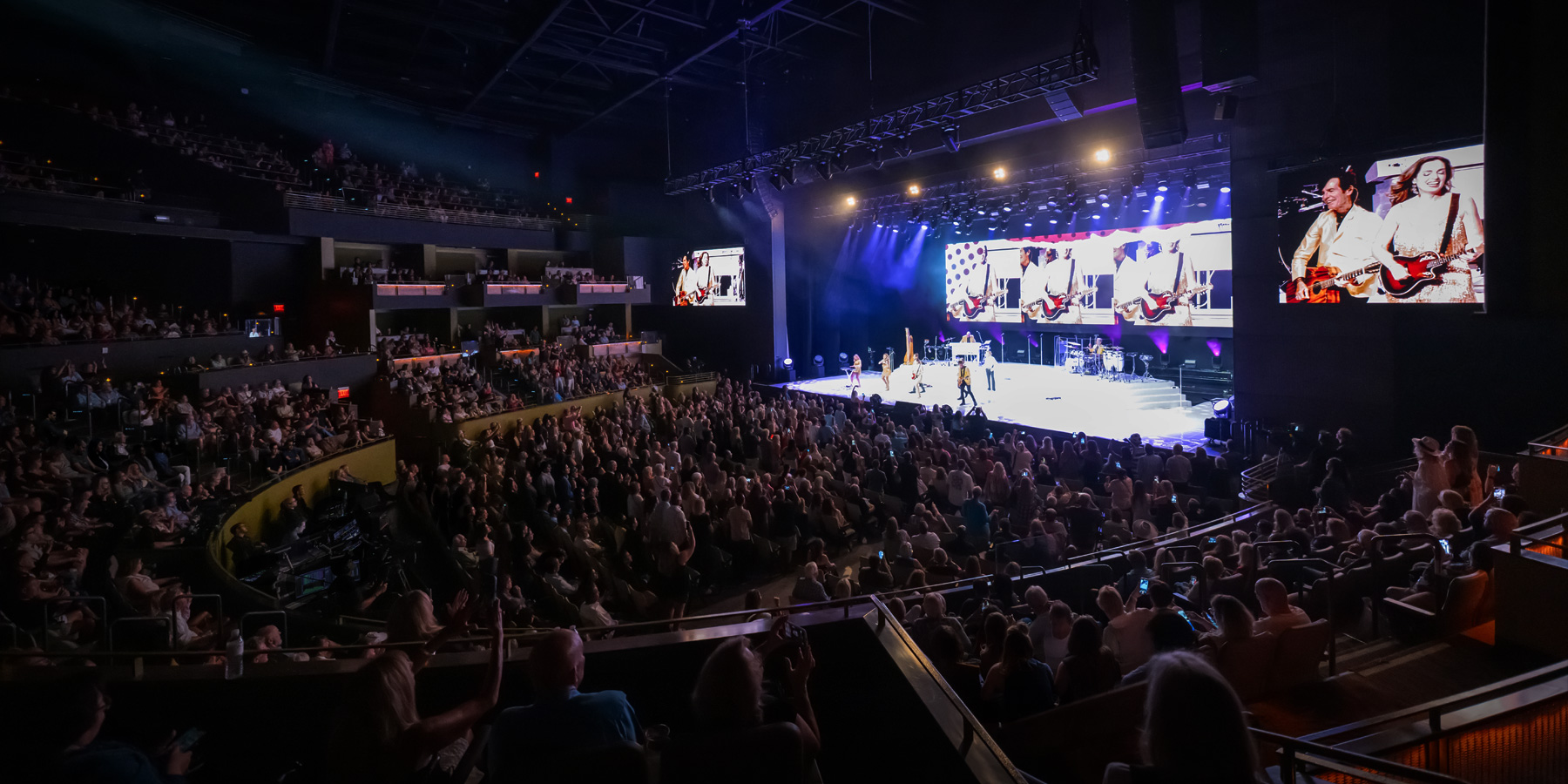 A live concert at The Show at Agua Caliente Rancho Mirage
