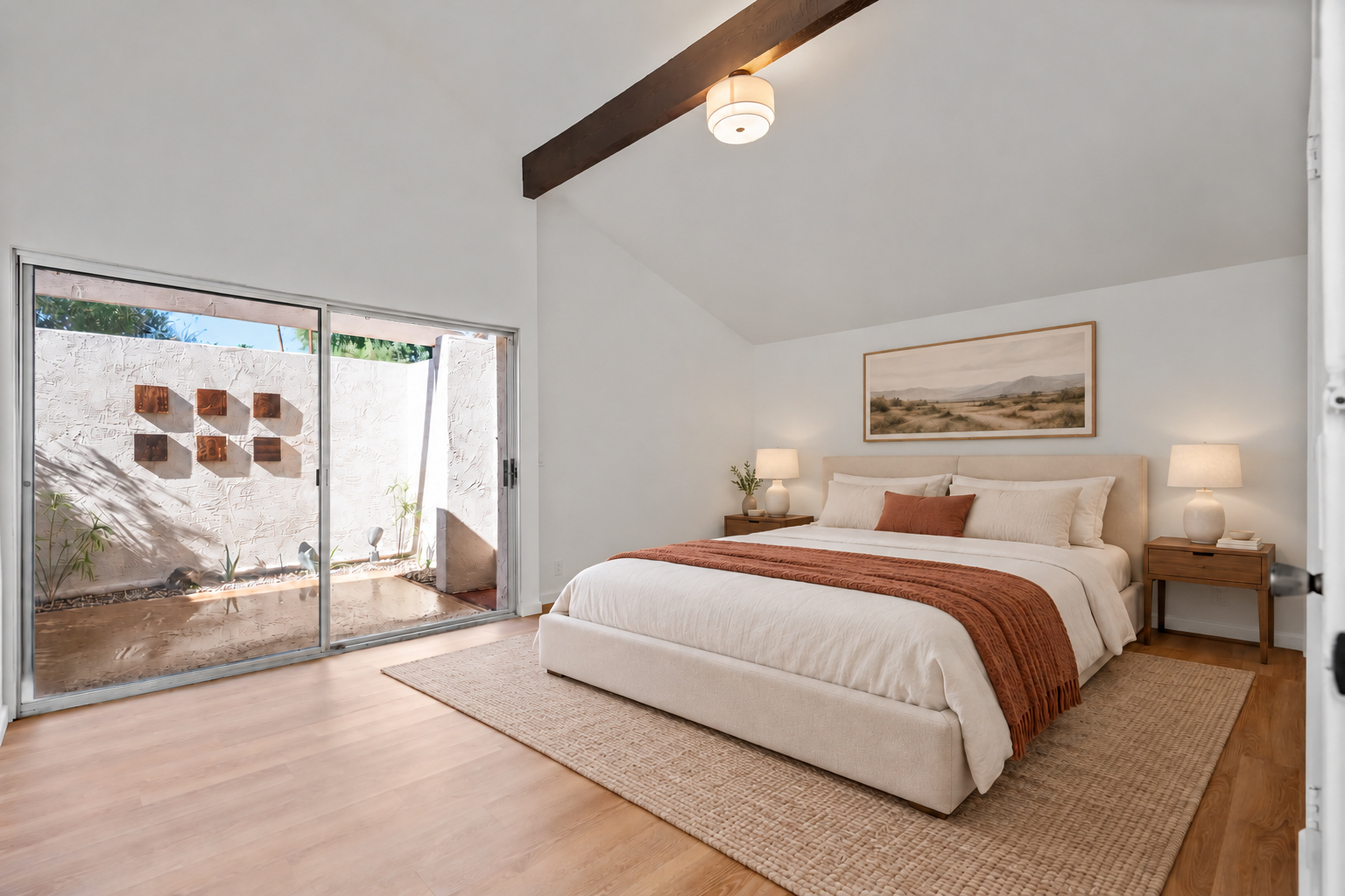 Primary Bedroom — Virtually staged
