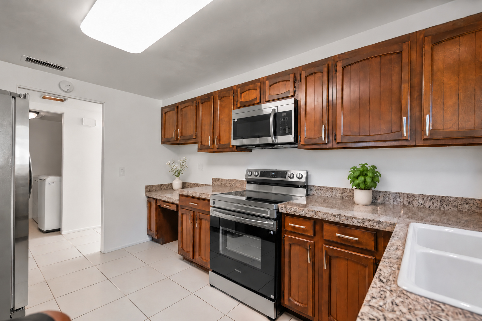 Kitchen — Virtually staged