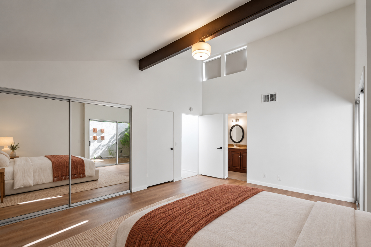 Primary Bedroom — Virtually staged