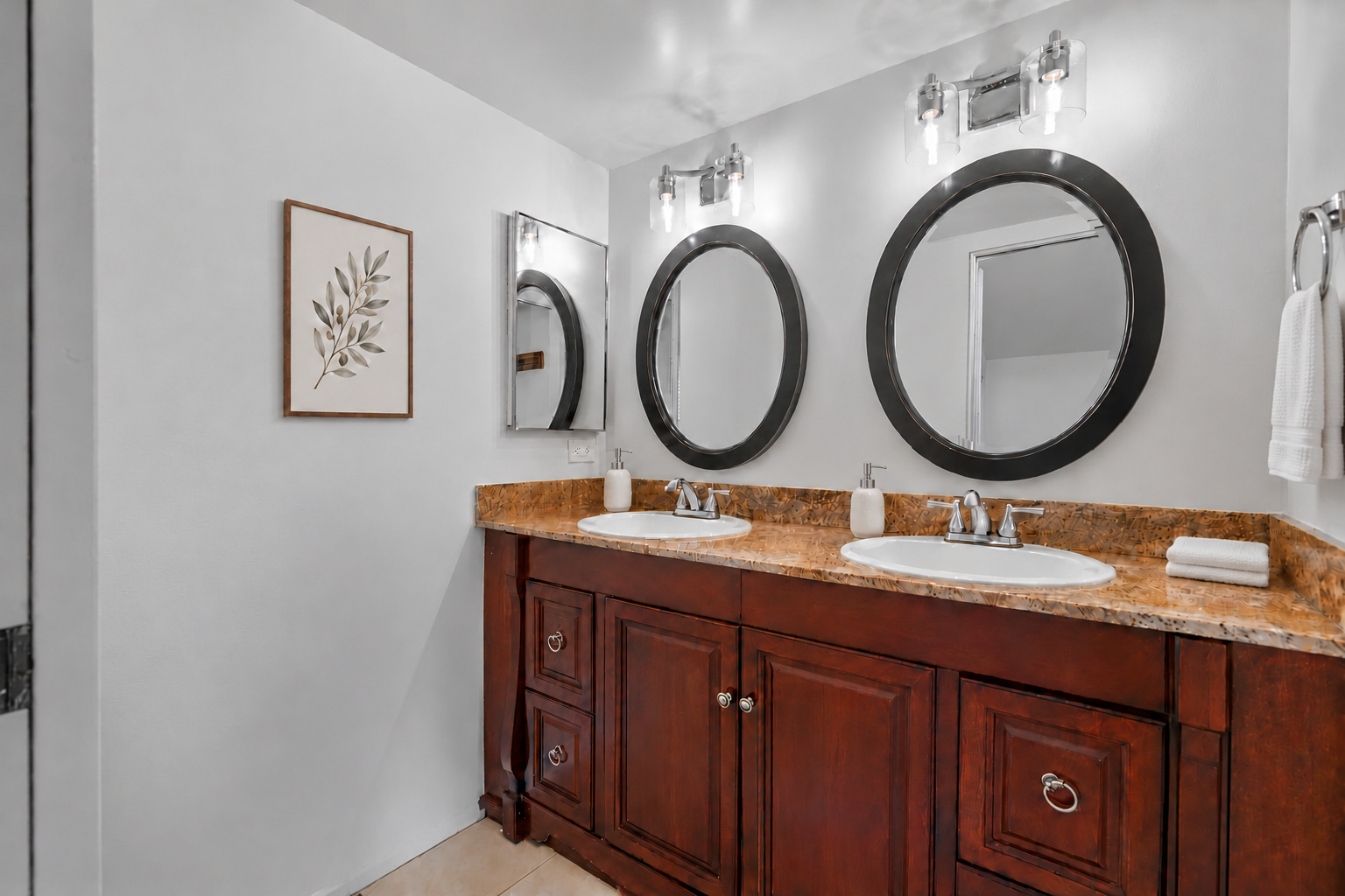 Primary Bath — Virtually staged